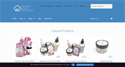 Desktop Screenshot of heavenscentcreations.com